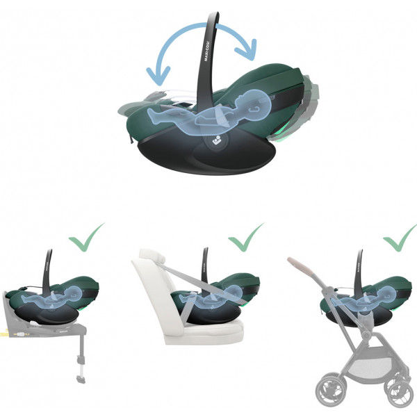 Фото - Автокрісло Maxi-Cosi Pebble 360 Pro2 Essential Green