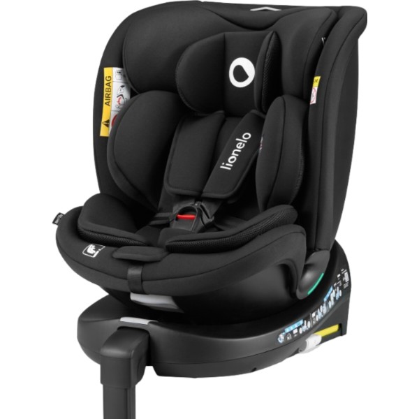 Фото - Автокресло Lionelo NAVY I-SIZE BLACK ONYX