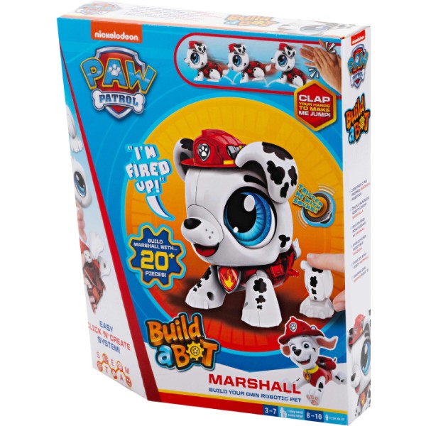 Фото - Інтерактивна іграшка Build a Bot Paw Patrol Маршал (928554.006)
