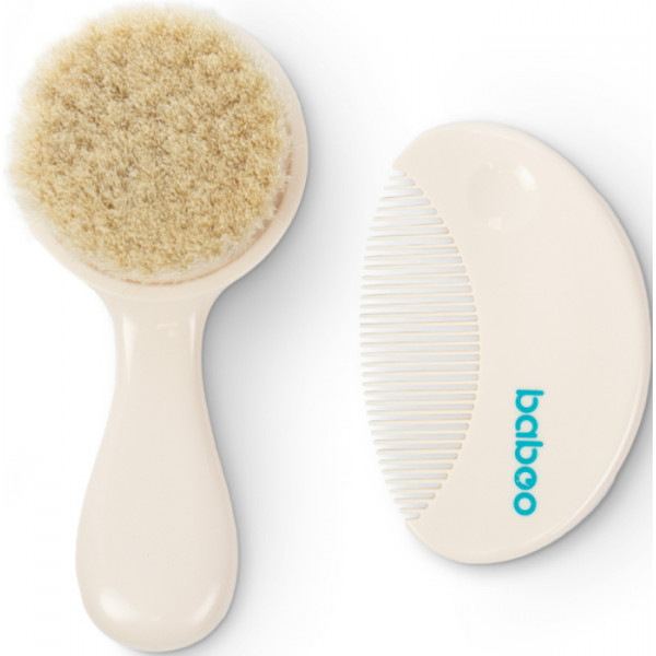 Фото - Набір по догляду за дитячим волоссям Baboo 0+ місяців 12-003 (2-221)