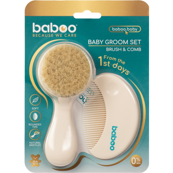 Фото - Набір по догляду за дитячим волоссям Baboo 0+ місяців 12-003 (2-221) Фото - Набір по догляду за дитячим волоссям Baboo 0+ місяців 12-003 (2-221)