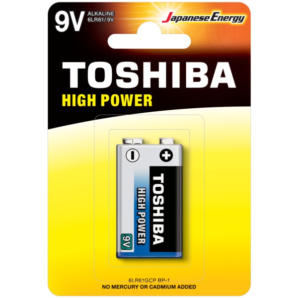 Фото - Элемент питания тип 9V/6LR61 Toshiba 6LR61GCP BP-1 (00152653) Фото - Элемент питания тип 9V/6LR61 Toshiba 6LR61GCP BP-1 (00152653)