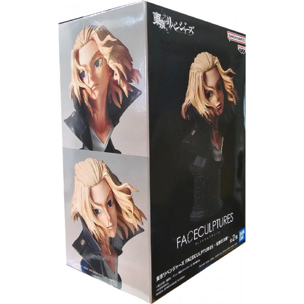 Фото - Колекційна фігурка Banpresto TOKYO REVENGERS Manjiro Sano ver.A Faceculptures бюст 18 см (BP19687P)