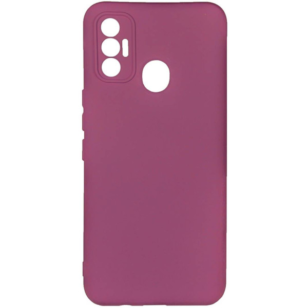Фото - Чехол для смартфона Zarmans Soft Touch for Tecno Spark 7 Burgundy (000002279)