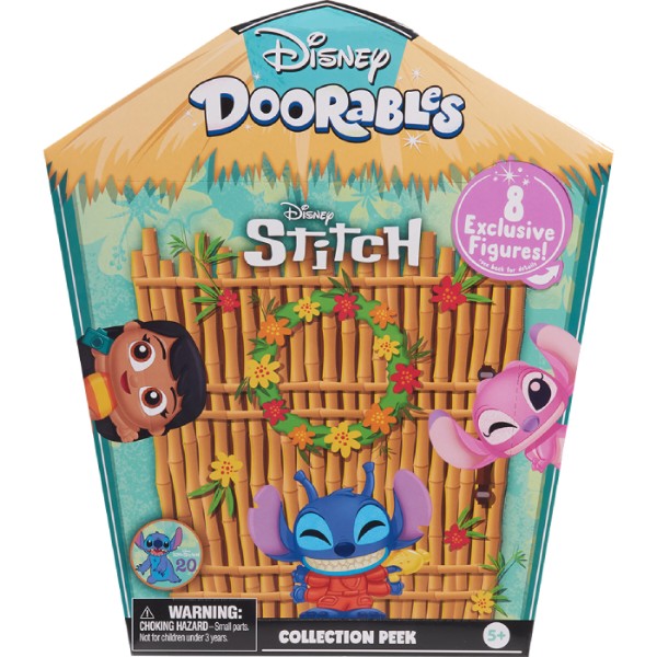 Фото - Колекційні фігурки набір Disney DOORABLES серії Сollection Рeek - ВЕЛИКИЙ БУДИНОК СТИЧУ (44702)