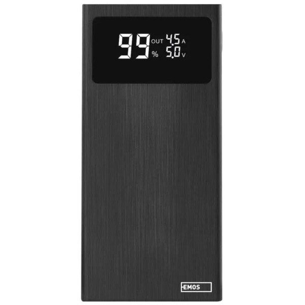 Фото - Батарея мобильная EMOS B0531B BetaQ 10 22,5W / 10000mAh, черный, PD20W