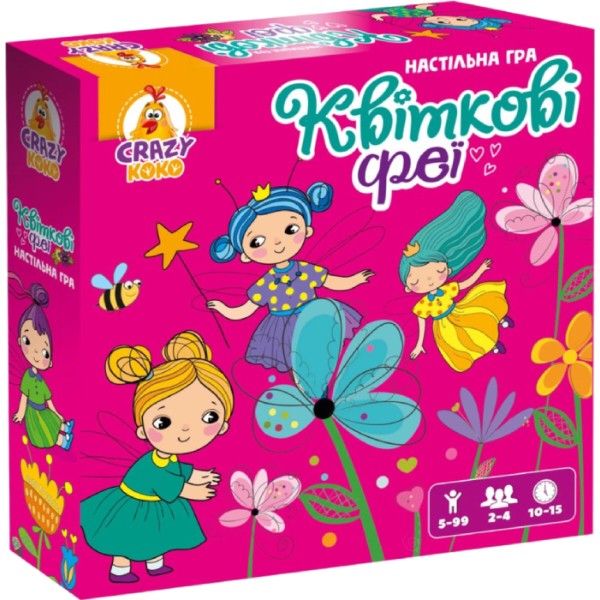 Фото - Настільна гра (5-7 років) Vladi Toys Квіткові феї (VT8055-34)