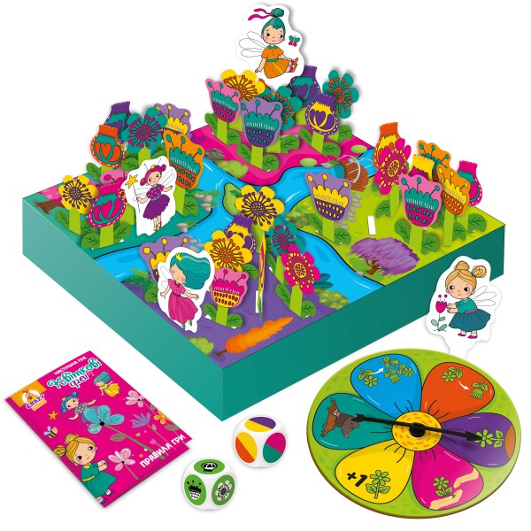 Фото - Настільна гра (5-7 років) Vladi Toys Квіткові феї (VT8055-34)