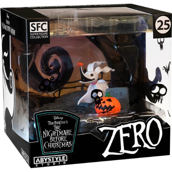 Фото - Колекційна фігурка ABYstyle NIGHTMARE BEFORE CHRISTMAS Zero (ABYFIG038)