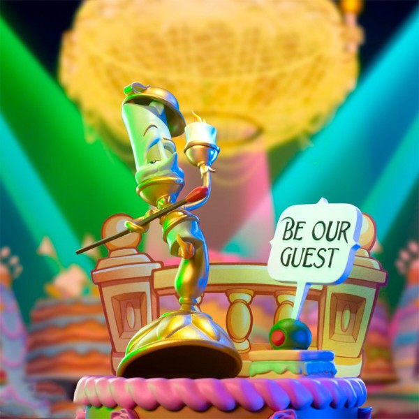 Фото - Колекційна фігурка ABYstyle DISNEY Lumiere 12 см (ABYFIG041)