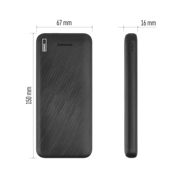 Фото - Батарея мобильная EMOS AlphaQ3 B0571B 22,5W/10000mAh, черный, PD20W
