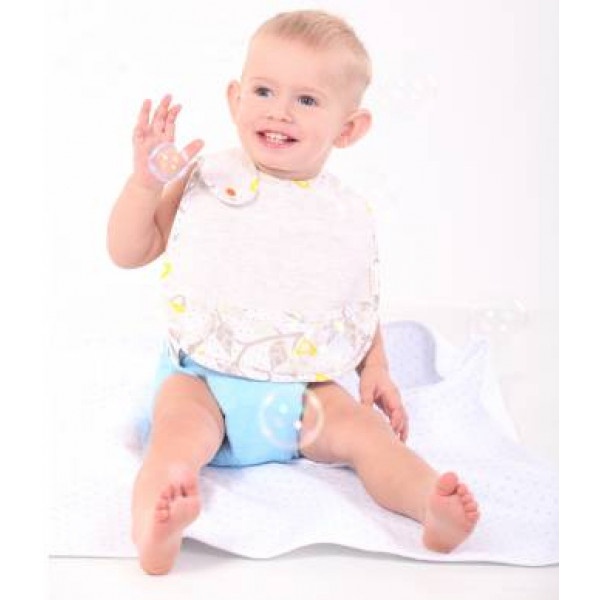 Фото - Пеленка многоразовая водонепроницаемая ЕКО ПУПС Soft Touch Premium 65х90 см black point (EPG07W-6590bp)