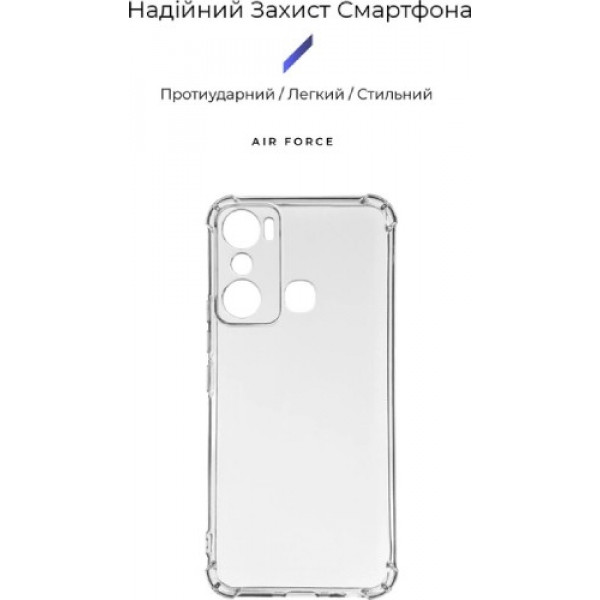 Фото - Чохол для смартфону Armorstandart Air Force for Infinix Hot 20i (X665E) Camera cover Transparent (ARM66429)