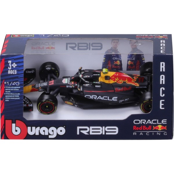 Фото - Колекційна машинка 1:43 Bburago RED BULL RACING RB19 (2023) (1:43) (18-38082)