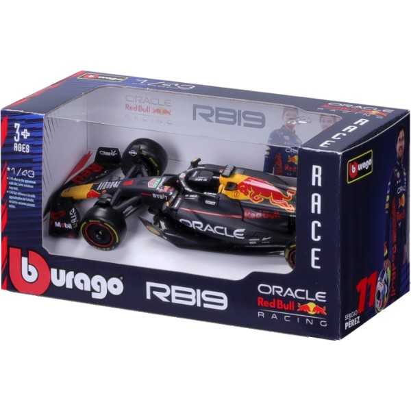 Фото - Колекційна машинка 1:43 Bburago RED BULL RACING RB19 (2023) (1:43) (18-38082)