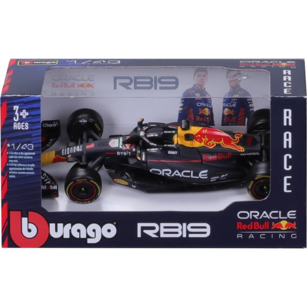 Фото - Колекційна машинка 1:43 Bburago RED BULL RACING RB19 (2023) (1:43) (18-38082)
