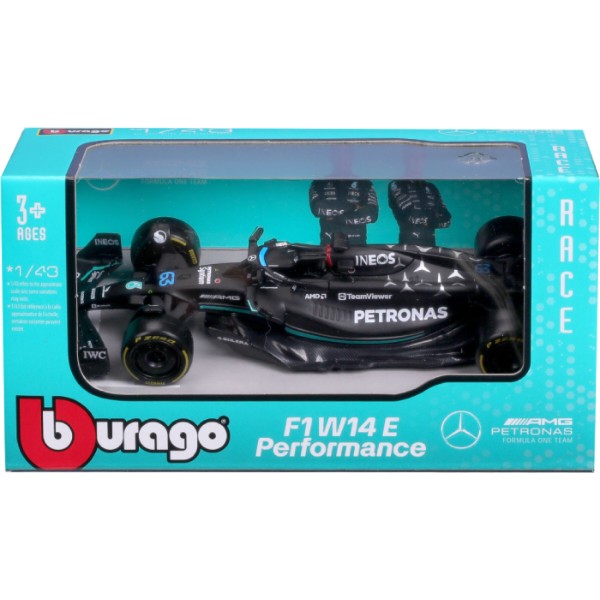 Фото - Колекційна машинка 1:43 Bburago MERCEDES-AMG F1 W14 E PERFORMANCE (2023) (1:43) (18-38080)