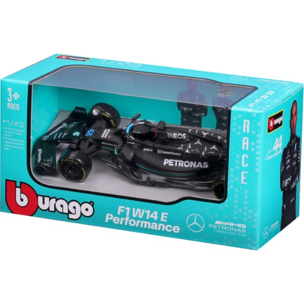 Фото - Колекційна машинка 1:43 Bburago MERCEDES-AMG F1 W14 E PERFORMANCE (2023) (1:43) (18-38080)