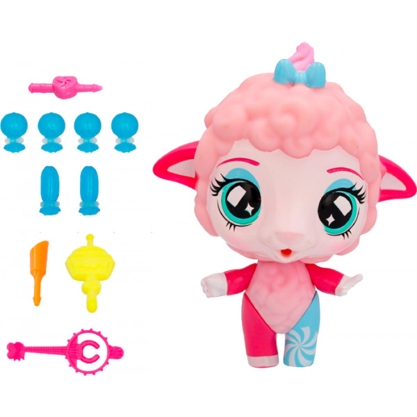 Фото - Фигурки животных набор Bubiloons W2 – ОВЕЧКА ПИНКИ (85572)