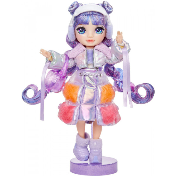 Фото - Ляльковий набір Rainbow High Winter Wonderland - ВІОЛЕТТА (з аксесуарами) (120865)