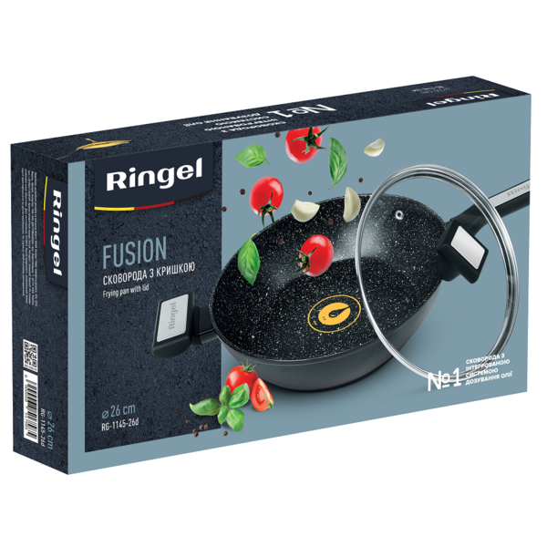 Фото - Сковорода універсальна Ringel Fusion 26 см (RG-1145-26d)
