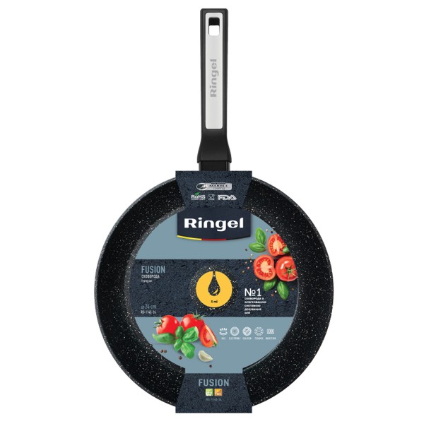 Фото - Сковорода універсальна Ringel Fusion 24 см б/кришки (RG-1145-24)