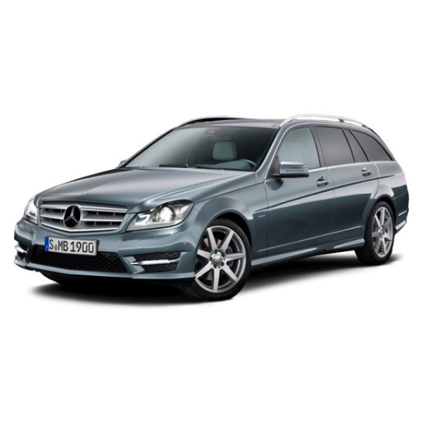 Фото - EVA коврик в багажник авто EVAtech для C-Class (W204) Mercedes-Benz 2007-2015 1 поколение Combi EU (MB32284BO1RBB)