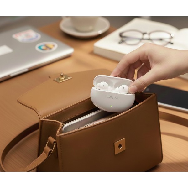 Фото - Навушники вкладиші бездротові TWS OPPO Enco Air4 Silky White