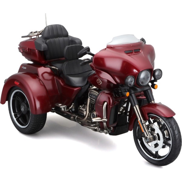 Фото - Коллекционный легковой транспорт Maisto Мотоцикл Harley-Davidson Motorcycles 2021 CVO Tri Glide, 1:12 (32337 met. red)