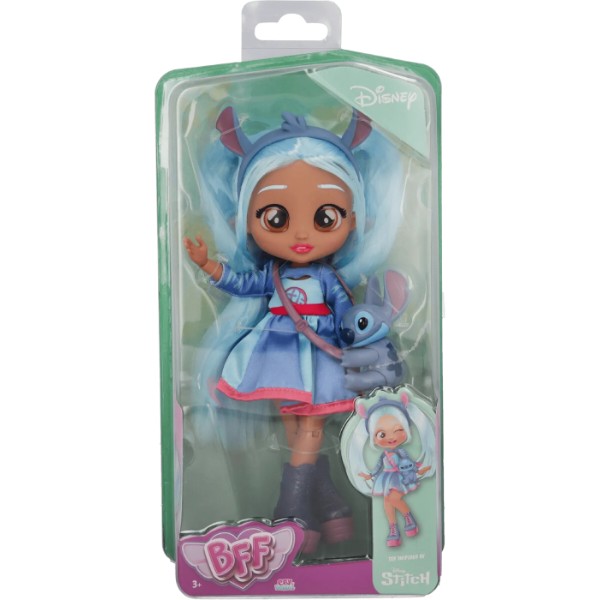 Фото - Колекційна лялька BFF Cry babies DISNEY Стіч (921443)