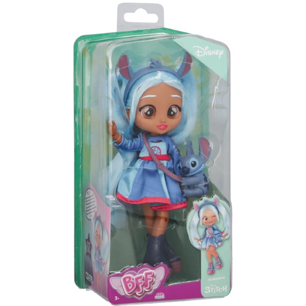 Фото - Колекційна лялька BFF Cry babies DISNEY Стіч (921443)