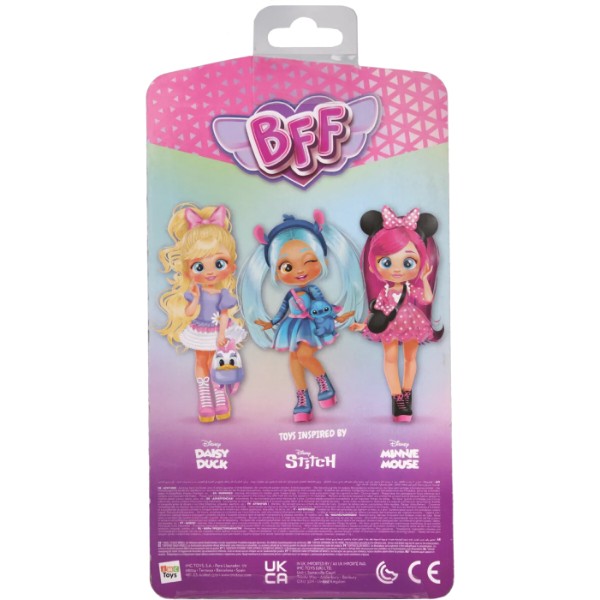 Фото - Колекційна лялька BFF Cry babies DISNEY Стіч (921443)