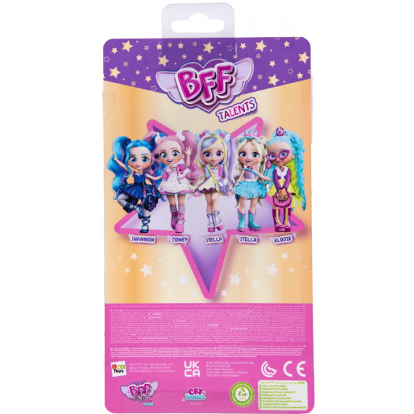 Фото - Колекційна лялька BFF Cry babies S3 Стела (913127)
