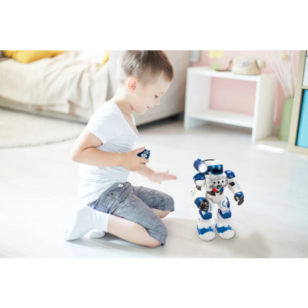 Фото - Радіокерований робот BlueRocket Патрульний STEM (XT380972)