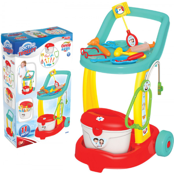 Фото - Сюжетно-ролевая игра. Набор-профессий dede Чемодан врача Candy&Ken (01963)