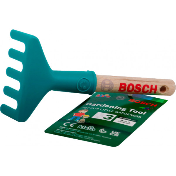 Фото - Сюжетно-рольова гра. Набір-професій Klein садовий набір Bosch Mini - Граблі ручні, короткі (2788)