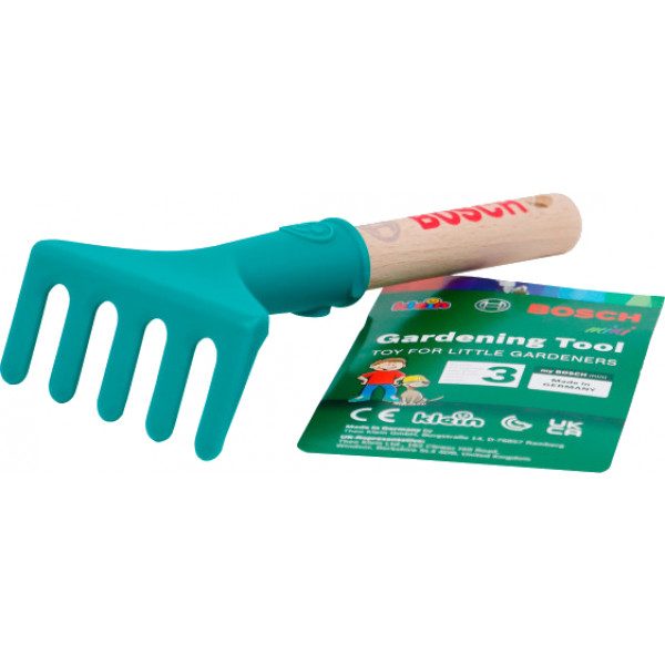 Фото - Сюжетно-рольова гра. Набір-професій Klein садовий набір Bosch Mini - Граблі ручні, короткі (2788)