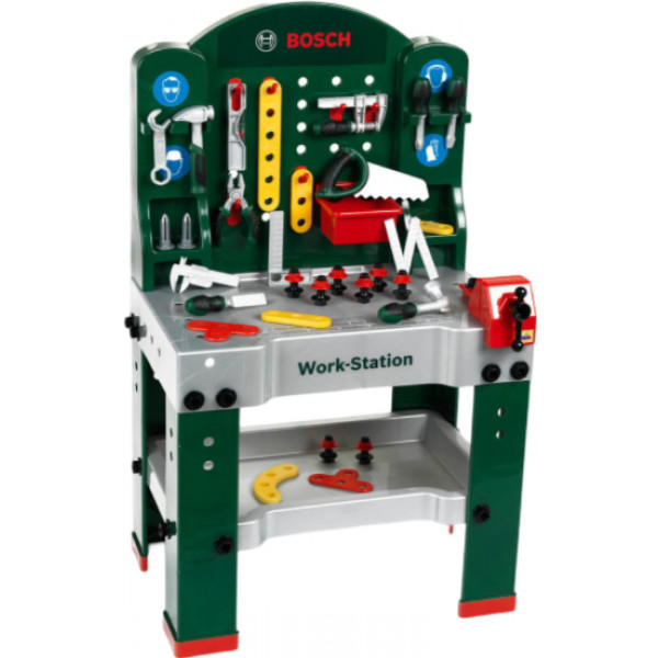 Фото - Сюжетно-ролевая игра. Набор-профессий Klein Мастерская из 44 частей Bosch Mini (8580)