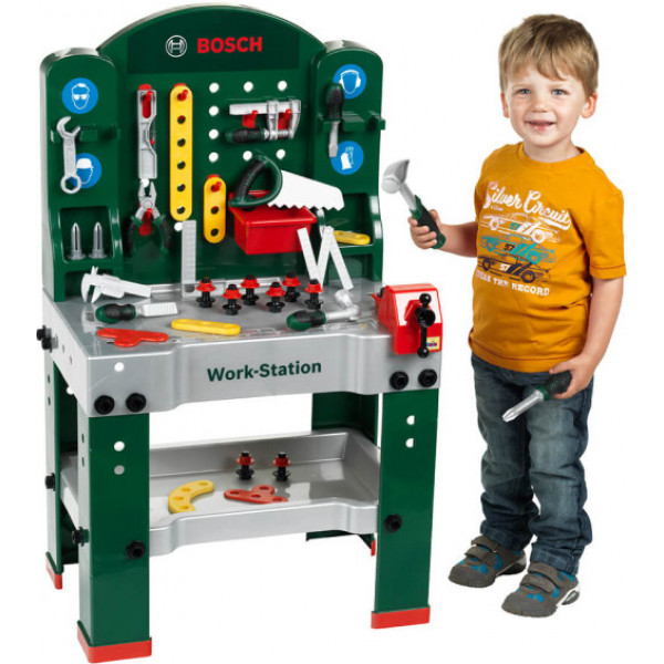 Фото - Сюжетно-ролевая игра. Набор-профессий Klein Мастерская из 44 частей Bosch Mini (8580)