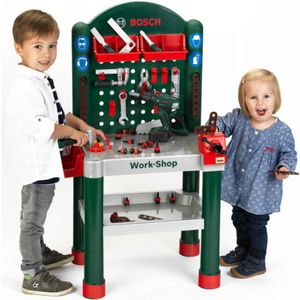 Фото - Сюжетно-рольова гра. Набір-професій Klein Майстерня з 79 частин Bosch Mini (8320)