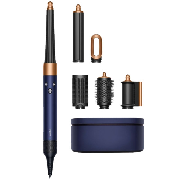 Фото - Стайлер Dyson HS08 Airwrap ID Straight/Wavy Prussian blue/Rich Copper Синій/Мідь (107163-01)