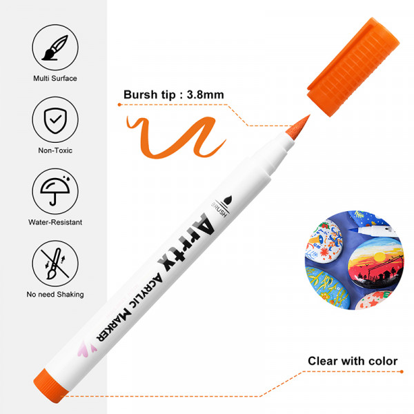 Фото - Набір маркерів Arrtx AACM-0530B (LC303311)