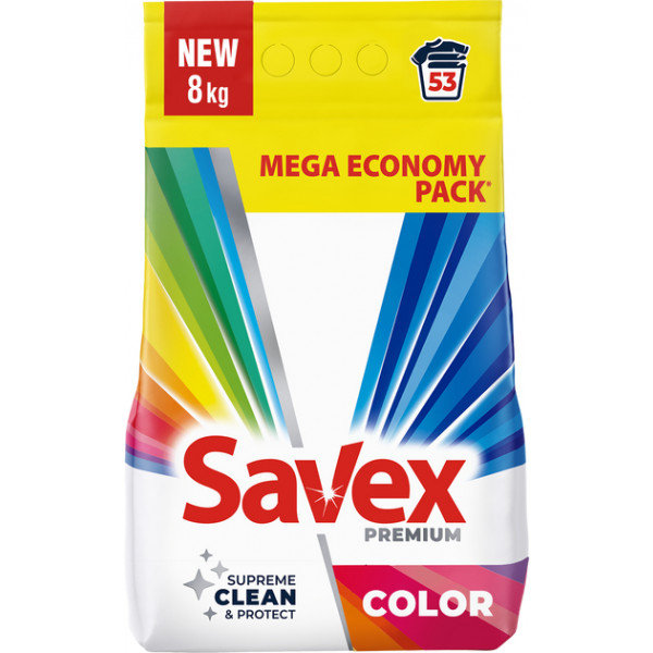 Фото - Стиральный порошок SAVEX 2in1 Color automat 8 кг (3800024047961)