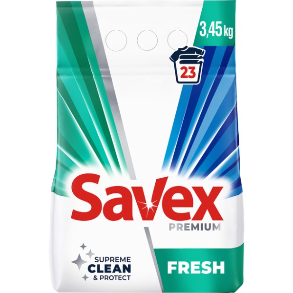 Фото - Пральний порошок SAVEX Color&Care automat 5,4 кг (3800024047947)