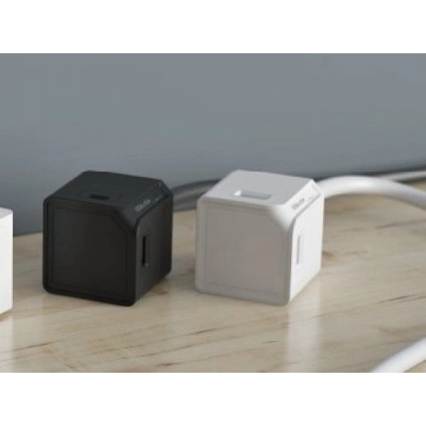 Фото - Мережевий зарядний пристрій Allocacoc USBcube Extended 1.5m White (10464WT/EUEUMC)