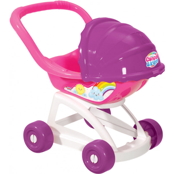 Фото - Транспорт для ляльки dede Коляска для малюка Candy&Ken (01370) Фото - Транспорт для ляльки dede Коляска для малюка Candy&Ken (01370)