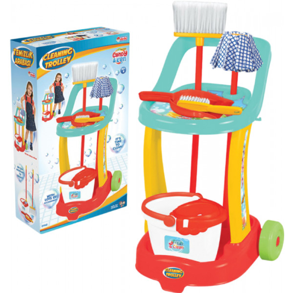 Фото - Сюжетно-рольова гра. Будинок. Предмети побуту dede Набір для прибирання Candy&Ken (01965)