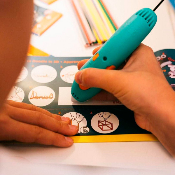 Фото - 3D-стрижні 3Doodler Start – МІКС (75 шт: зелений, жовтий, рожевий) (3DS-ECO-MIX4-75)