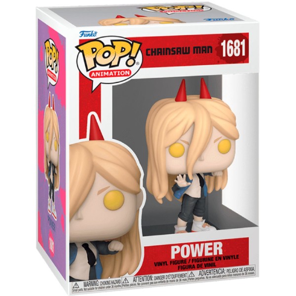 Фото - Коллекционная фигурка FUNKO POP! серии Человек-бензопила - ПАВЕР (80323)