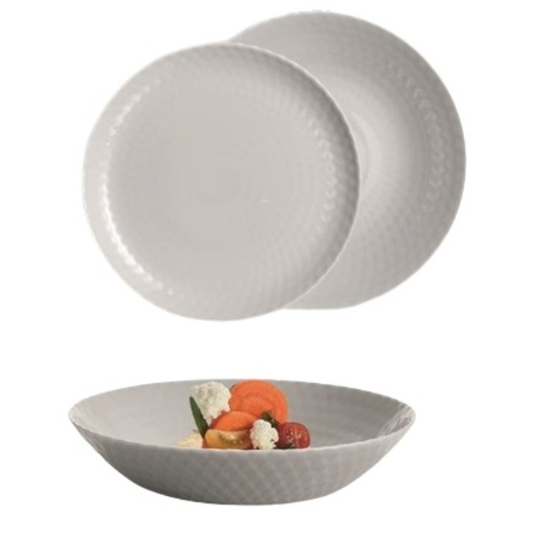Фото - Столовий сервіз Luminarc Pampille Granit 18 пр. (Q6155)
